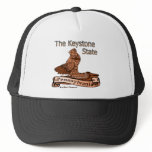 Pennsylvania The Keystone State Bird Trucker Hats