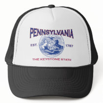PENNSYLVANIA The Keystone State Mesh Hats