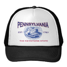 PENNSYLVANIA The Keystone State Mesh Hats