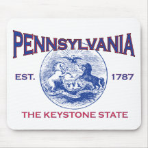 PENNSYLVANIA The Keystone State Mouse Pads