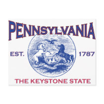 PENNSYLVANIA The Keystone State Postcard