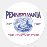 PENNSYLVANIA The Keystone State Sticker