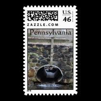 Pennsylvania Through the Bridge Stamp stamps