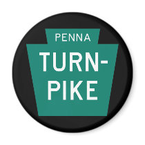 Pennsylvania Turnpike Fridge Magnets