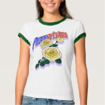 Pennsylvania yellow rose shirt F/B
