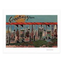 PennsylvaniaLarge Letter ScenesPennsylvania Post Cards