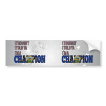Pennsylvanian and a Champion Bumper Stickers