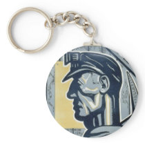 Pennsylvanian Coal Miner Key Chain