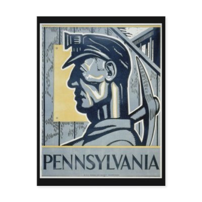 Coal Mining Art