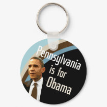 Pennsyvlania for Obama Keychain