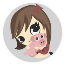 Penny and Snickerdoodle stickers