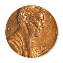 Penny Cents Copper Lincoln Magnets