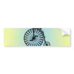 Penny-farthing bumper stickers