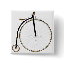 Penny-farthing buttons by shopstew Penny-farthing buttons