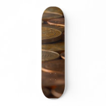Penny Pennies Coins Money skateboards by lifesphere Penny Pennies Coins Money skateboards