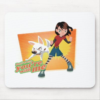 Penny, you're with me Disney mousepads