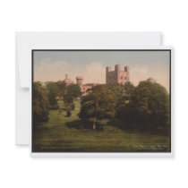 Penrhyn Castle Wales Vintage Photo Invitation
