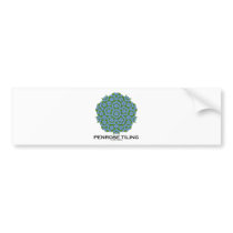 Penrose Tiling (Five-Fold Symmetry) Bumper Stickers