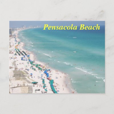 Pensacola Beach Postcard