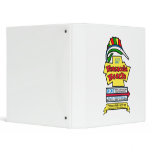 Pensacola Beach Sign 3 Ring Binder binders