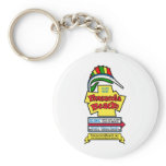 Pensacola Beach Sign Keychain keychains
