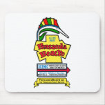 Pensacola Beach Sign Mousepad mousepads