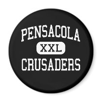 Pensacola - Crusaders - Catholic - Pensacola magnets by customteamsportswear Pensacola - Crusaders - Catholic - Pensacola magnets