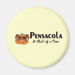Pensacola Florida Crab Fridge Magnets