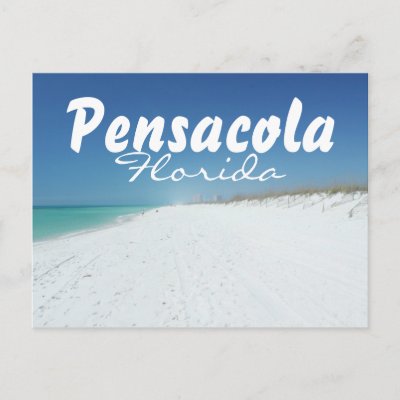 Pensacola Florida postcard