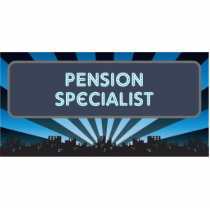 Pension Specialist Marquee photo sculptures by itsallhot Pension Specialist Marquee photo sculptures