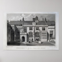 Pensioner's Hall, Charter House Poster