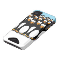 Pensive Penguin Army Id Iphone 4 Cases