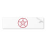 Pentacle Bumper Stickers