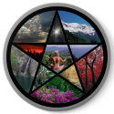 Pentacle Collagebutton by johnpryor2000 Pentacle Collagebutton