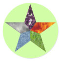 Pentacle - Green sticker