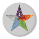 Pentacle - Grey magnet