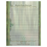 Pentacle in Wood Lined Custom Letterhead