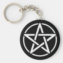 Pentacle Key Chains