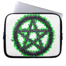 Pentacle of Earth Laptop Sleeves
