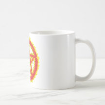 Pentacle of Fire Coffee Mugs