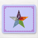 Pentacle - Purple mousepad