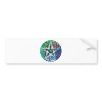 pentacle-seasons bumper sticker