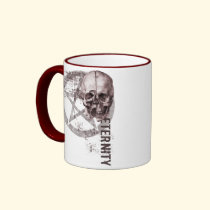 Pentacle Skull mugs