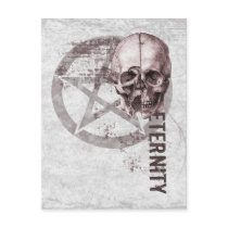 Pentacle Skull postcards