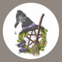 Pentacle stickers