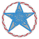 Pentacle Stickers by haidabeaver Pentacle Stickers