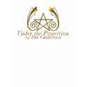 Pentacle, Under the Protection of the Goddess shirt