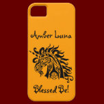 Pentacle Unicorn (black) iPhone 5 Case casemate cases