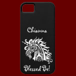 Pentacle Unicorn (white) iPhone 5 Case casemate cases