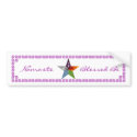 Pentacle - White bumpersticker